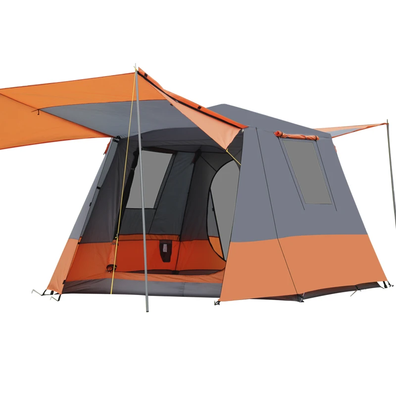 Camping Family Tent Double Layers 
