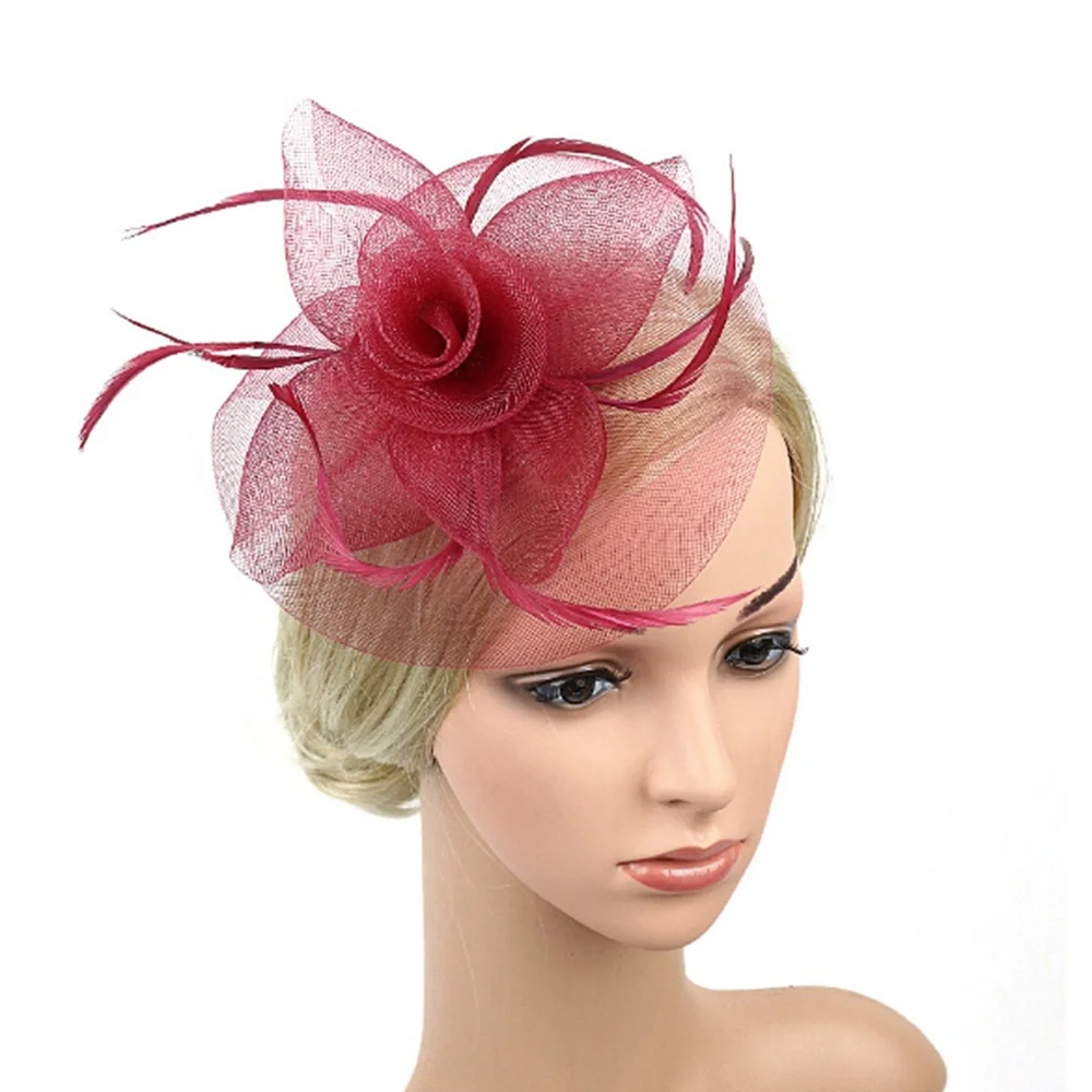 Buy Red Fascinators 1 Piece,Headpiece 
