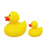 Plastic Plastic Toy For Baby Factory Bulk Top Quality Plastic Yellow Rubber Ducky Family Toys Set Baby Bath Duck For Kids