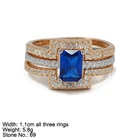 Jewelry Silver Silver RZH-RA01 Factory Wholesale Rings Jewelry Women 925 Sterling Silver Wedding Rings Set