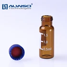China Vials 2ml Glass Vial With Label China Manufacturer ALWSCI 2ml Tubular Glass Dram Vials With Label