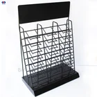 Floor Standing Display Display Stand Racks Floor Standing Promotional Customized Stone Tiles Display Rack