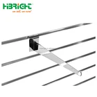 Hanger Hook Shelf Hook Glass Or Wooden Shelf Bracket Slat Wall Hanger Retail Display Accessories Supermarket Slatwall Hook