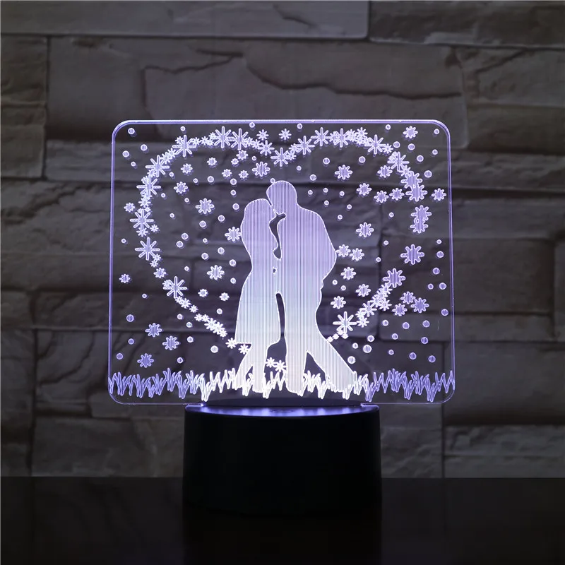 valentines gift i love you sweet lover heart balloon 3d led