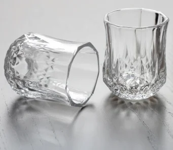 Clear Shot Glass Wine Glass Souvenirs Promotion Unique Pattern Design Drinking Glass Cup