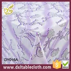 Plastic Table Cloth PEVA Plastic Printed Transfer Transparent Table Cloth DY016A PVC