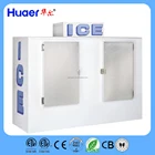 Ice Shop Huaer Bag Ice Storage Bin Indoor/outdoor/Ice Merchandiser Ice Shop Equipment With Slant Front - Auto Defrost