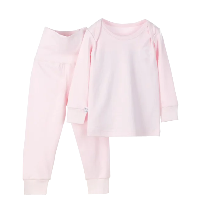 Kids blank pajama sets cotton blank children pajama  home clothes