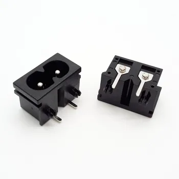 High quality industrial electrical 2 pin 3 pin female power small socket dc connector ac power jack