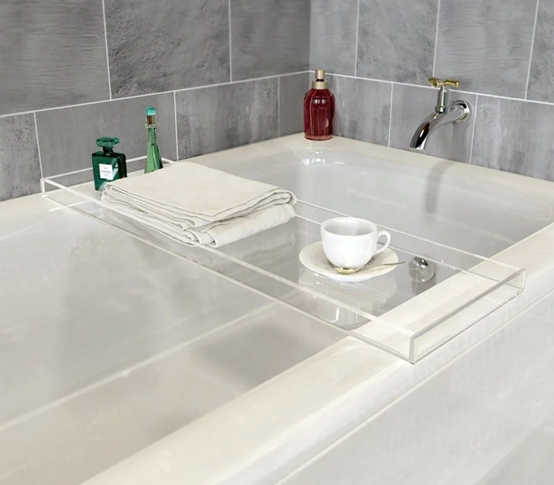 marble bathtub tray