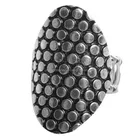 Fashion Unique Design Vintage Punk Studs Design Alloy Ladies Elastic Finger Ring