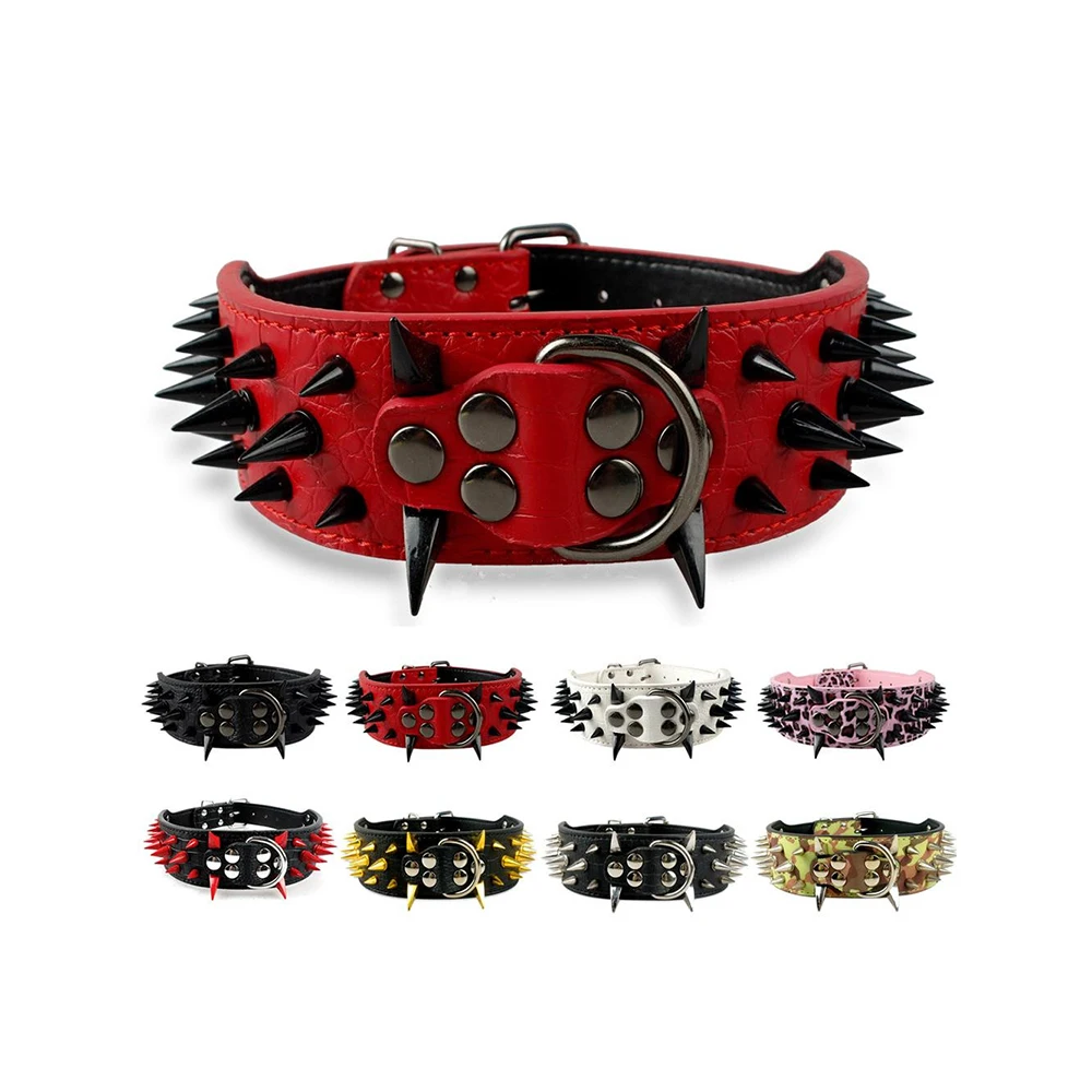 custom spiked dog collars
