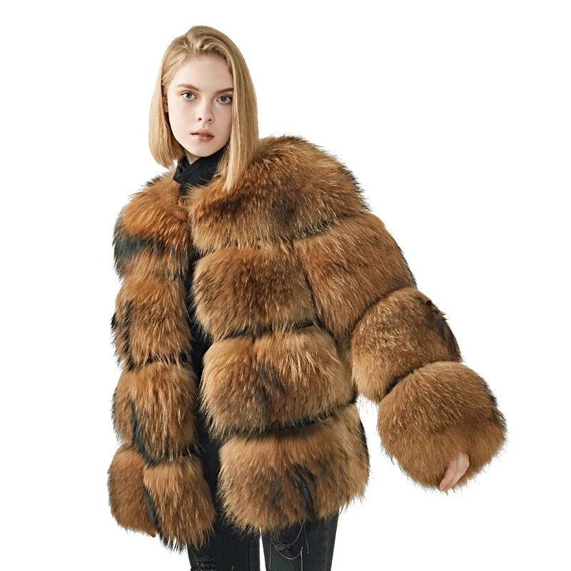 Womens racoon fur coat Clearance