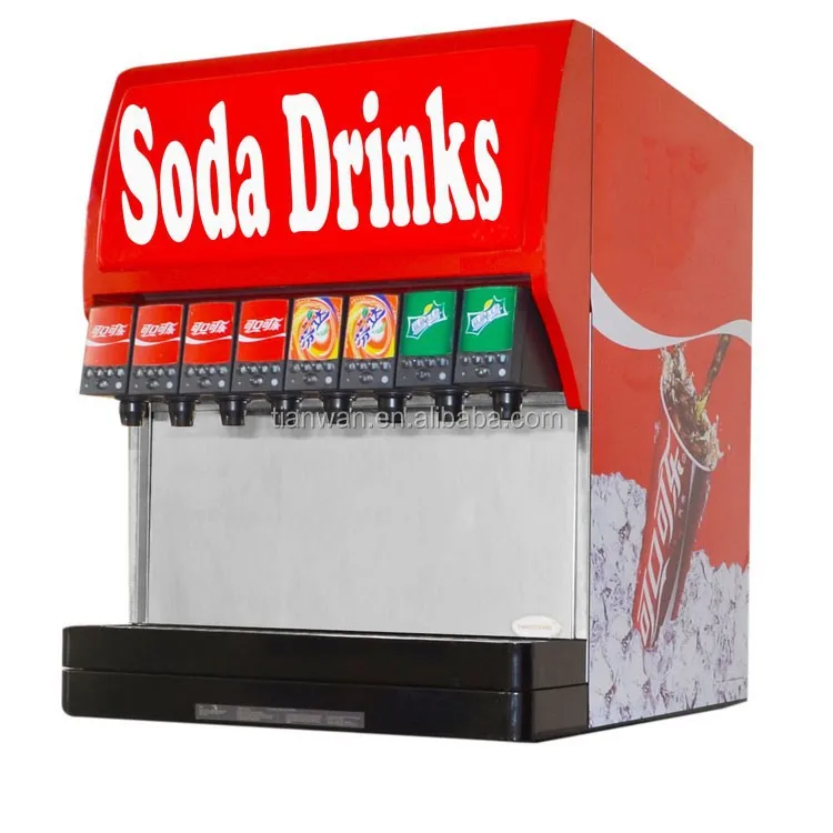 commercial soda fountain