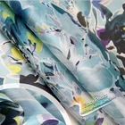 Silk Sell Well New Type Silk Fabric Flower Pattern Dress Fabric Women Printed Silk Fabric