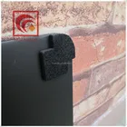 Black Legs Steel Base Black Table Legs Steel Square Post Base Plate