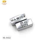 Beads Beads Supplier Custom Engraved Metal Logo Beads For Bracelet Jewelry