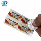 Card Scratch Card Stickers Laser Security Sticker Die Cut Of PVC