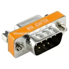 Null Modem Nickel Plated DB9 M/F Null Modem Mini Type Adapter