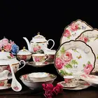 China Tea GuangXi SanHuan GXKC Chinese Ceramic Pot New Bone China Porcelain Tea Set