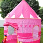 House Kids Tent House Customized Size Polyester Kids Play Castle Tent House