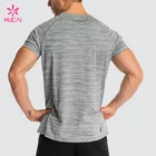Shirt Dry Fit Tshirt Custom Logo Printing Dry Fit Polyester Spandex Mens Athletic Sport T Shirt