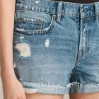 Jeans Shorts Shorts Jeans Custom Ladies's Indigo Blue Jeans Shorts