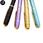 Top rated purple silk texture fountain pen