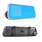 Hd Ultra HD 1080P Front 720P Rear 140 Degree Wide Angle Anti-Glare Rearview Mirror Dual Lens Dash Cam