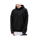 Plain Black Hoodie Plain Cotton Hoodie Custom Mens 100% Cotton Longsleeves Plain Black Hoodie