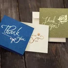 Custom Logo Personalized Thank You Card Post Card For Shopping/wedding/invitation