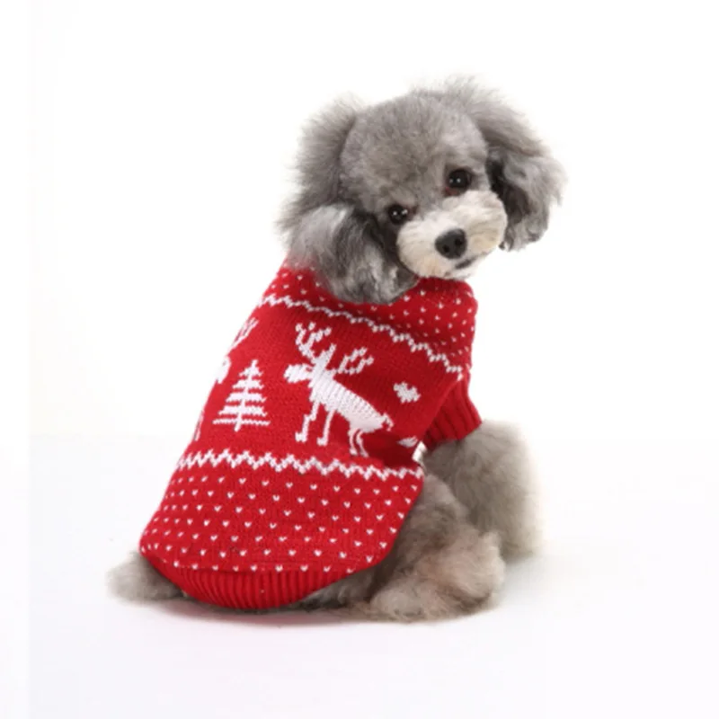 dog christmas jumper pattern