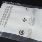 Transparent Plastic Bag 30*40CM Print Warning Label Transparent Self-sealing Plastic Package Logo Packaging-bags