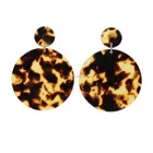 Earrings Earrings Top Selling Jewelry Customized Tortoise Shell Acetate Earrings Acrylic Jewelry Resin Earrings
