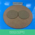 Ceramic Disc Ceramic Discs 40um Alumina Porous Ceramic Disc INNOVACERA