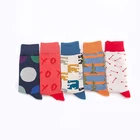 Happy Socks Men Funny Happy Socks Men Funny Mens Funny Dress Socks Colour Full Pinxtrip Mens Teen Tube Socks
