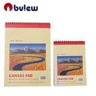 Paper Professional 100% Cotton A3 A4 Canvas Paper Pad For Artist