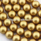 Shell Beads Beads Nice Matte Champagne Color Shell Pearl Loose Beads For Jewelry Making