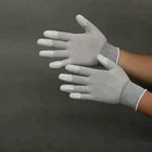 Gloves Coated Glove High Quality Esd Top Fit Pu Coated Gloves
