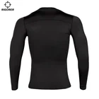 Sports Wholesale Mens Fitness Shirt Long Sleeve Sports T Shirt With Fleece
