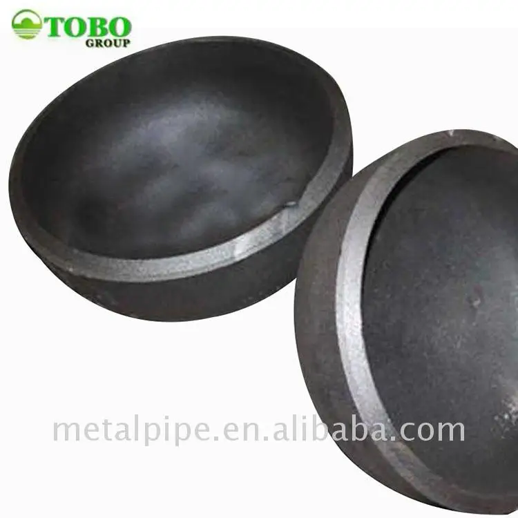 TOBO 炭素鋼の溶接管端 ASTM A106 WPB 管材キャップ 1