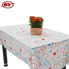 Cover Holiday Custom Printed PEVA Table Cover