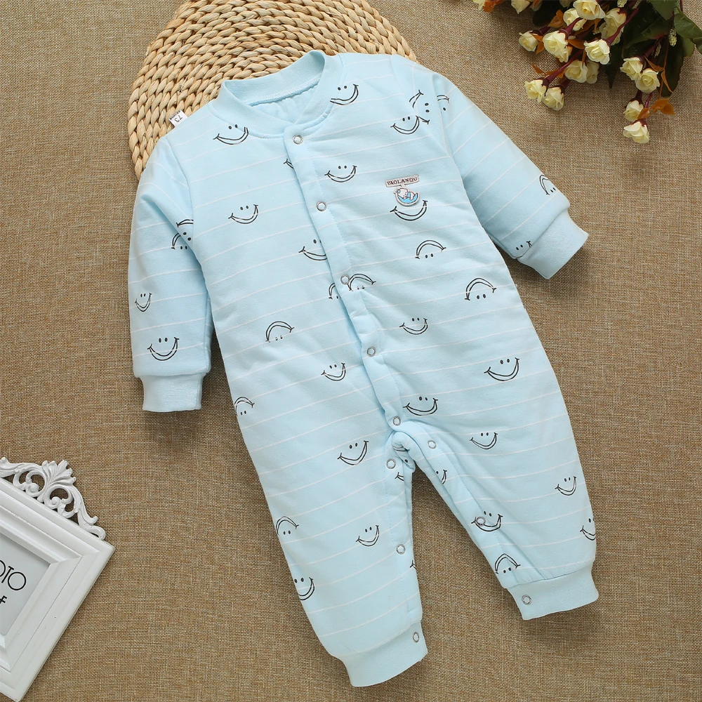 manufacturer cotton baby clothing  Sleepsuit organic cotton baby winter rompers