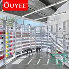 Display Good Quality Cosmetic Display Ouyee Showcase Cosmetic Display Lipstick Kiosk Shopping Mall