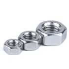 Nuts 1/4 5/16 3/8 SS304 Hexagon Nuts