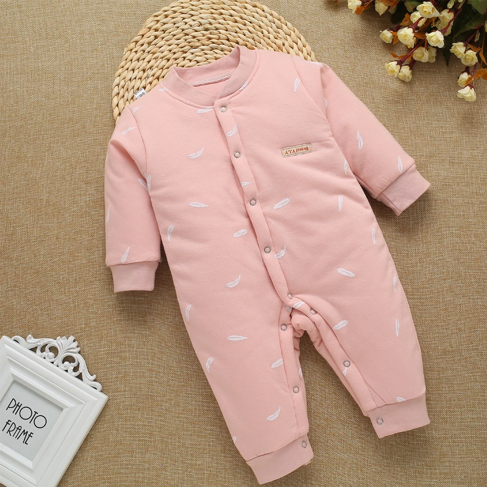 manufacturer Newborn baby romper baby romper set baby  Autumn Winter rompers