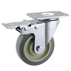 Gray Wheels Gray Tpr Wheels 125mm Gray TPR Furniture Wheels Casters