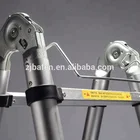 Multipurpose Telescopic Ladder En 131 Aluminum Step Ladders Domestic Ladders Retractable 1.2-1.5mm 2x9steps CE/EN131 BF-A280