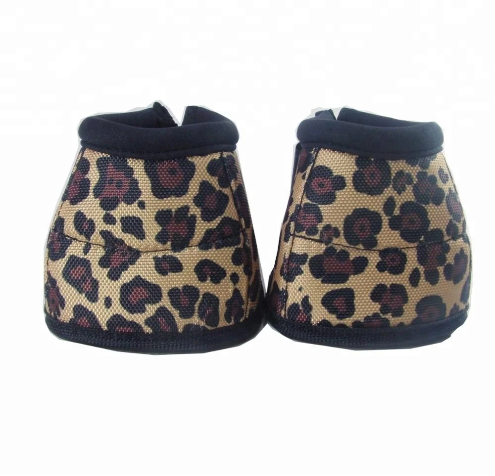 cheetah bell boots