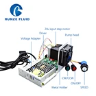 Mini Transfer 24v Mini Chemical Dosing Peristaltic Transfer Pump With Controller